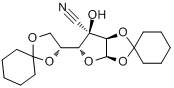 1,2:5,6-雙-O-環亞己基-3-氰基-α一D-呋喃葡萄糖