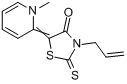 5-（1-甲基-2(1H)-吡啶亞基）-3-（2-丙烯基）-2-硫代-4-噻唑烷酮