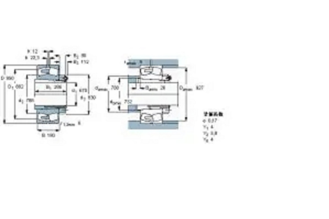 SKF 239-710CAK-W33+OH39-710H軸承