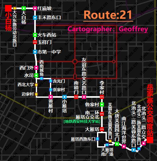 西安21路