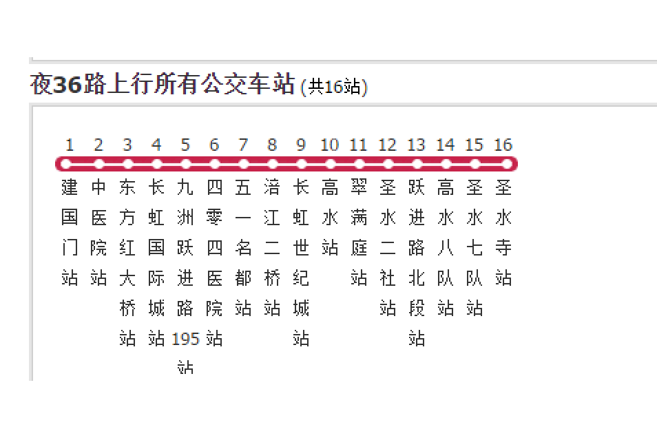 綿陽公交夜36路