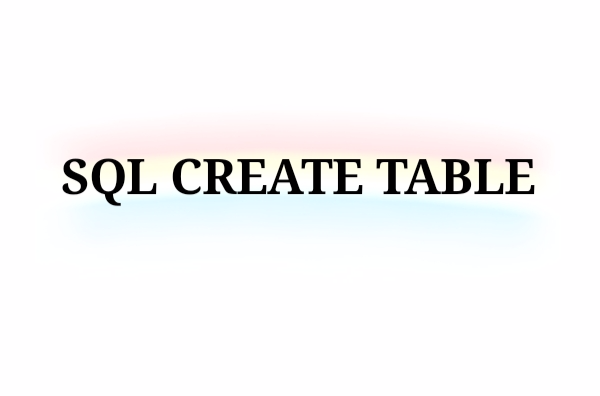 SQL CREATE TABLE