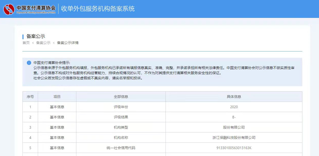 浙江保融科技股份有限公司