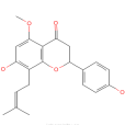2,3-二氫-7-羥基-2-（4-羥基苯基）-5-甲氧基-8-（3-甲基-2-丁烯基）-4H-1-苯並吡喃-4-酮