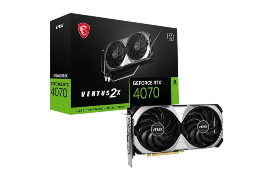 微星GeForce RTX 4070 VENTUS 2X 12G