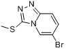 6-溴-3-（甲硫基）-[1,2,4]三唑並[4,3-A]砒啶