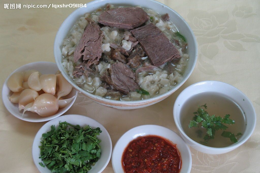 牛羊肉煮饃