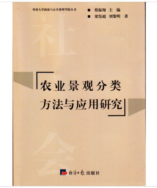 農業景觀分類方法與套用研究