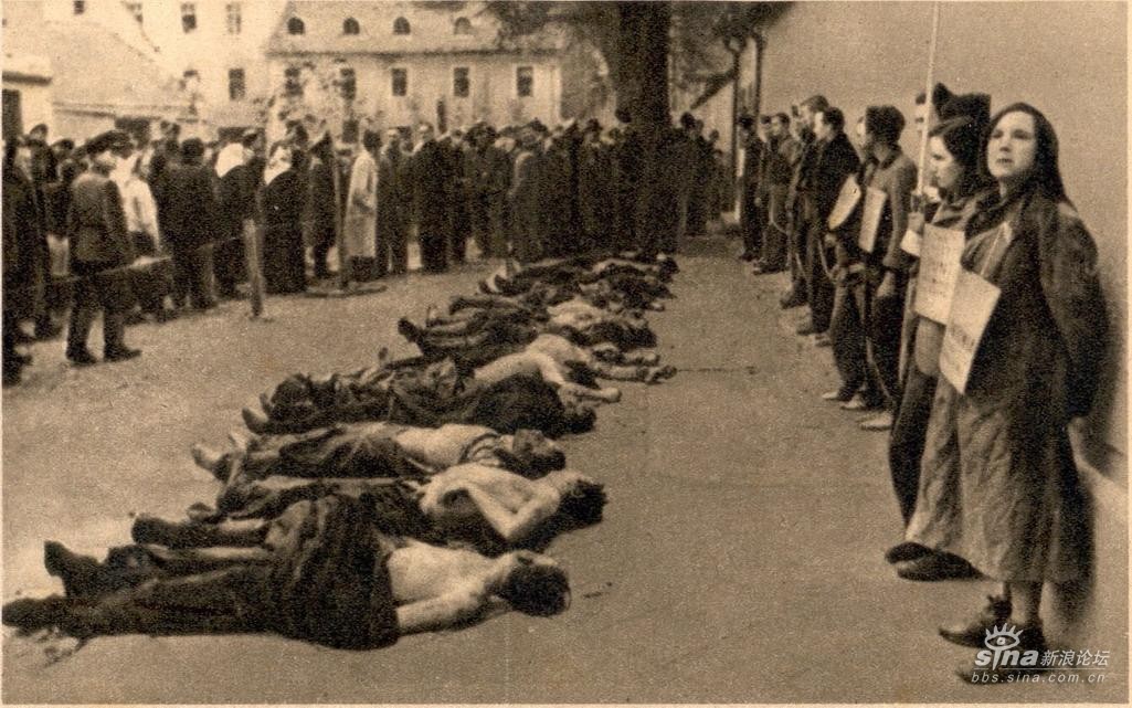 納粹在波蘭槍殺平民