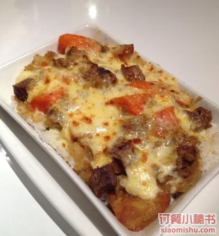 焗咖喱牛肉飯