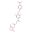 4-[3,5-二甲基-4-（4-硝基苄氧基）苯基]-4-氧代丁酸琥珀醯亞胺酯