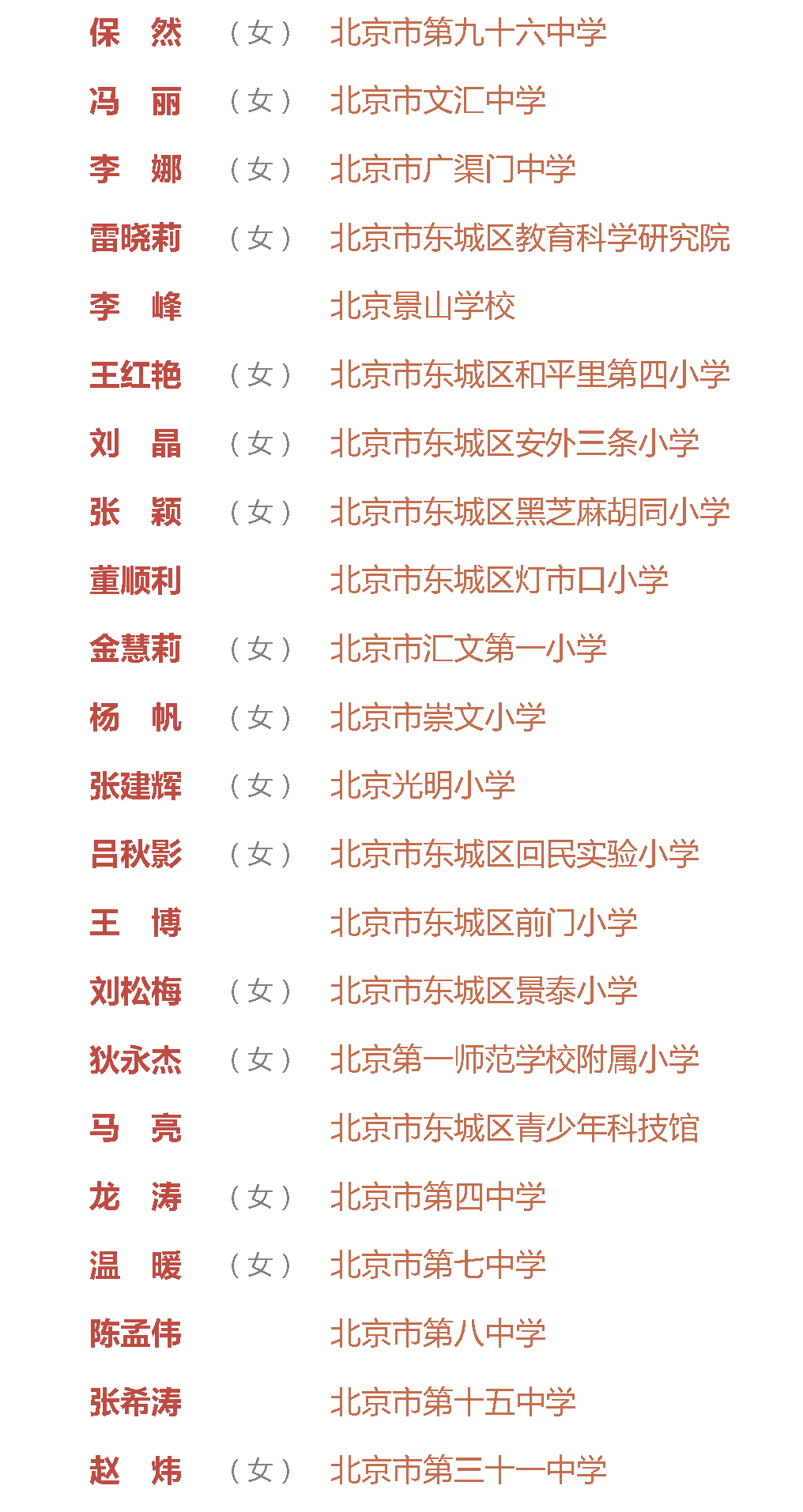 北京市優秀教師