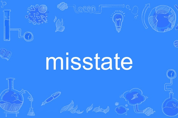 misstate