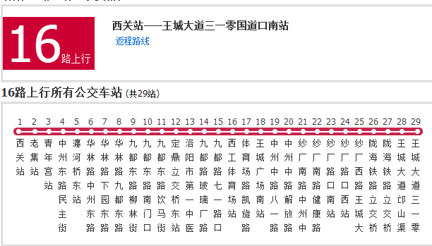 洛陽公交16路