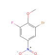 2-溴-6-氟-4-硝基苯甲醚