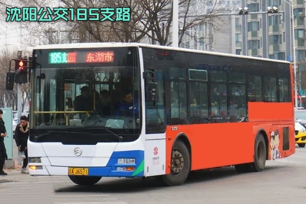 瀋陽公交185支路現役車型