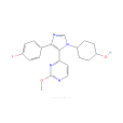 反式-1-（4-羥基環己基）-4-（4-氟苯基）-5-（2-甲氧基嘧啶-4-基）咪唑