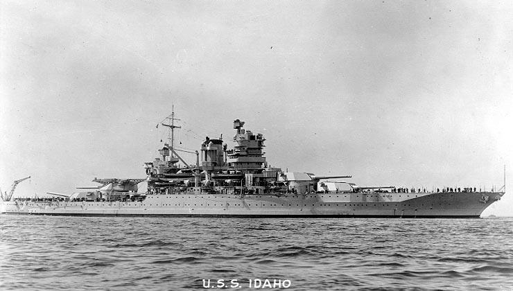 BB-42，Idaho