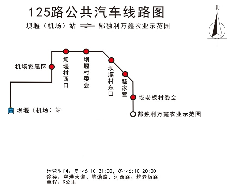 呼和浩特公交125路