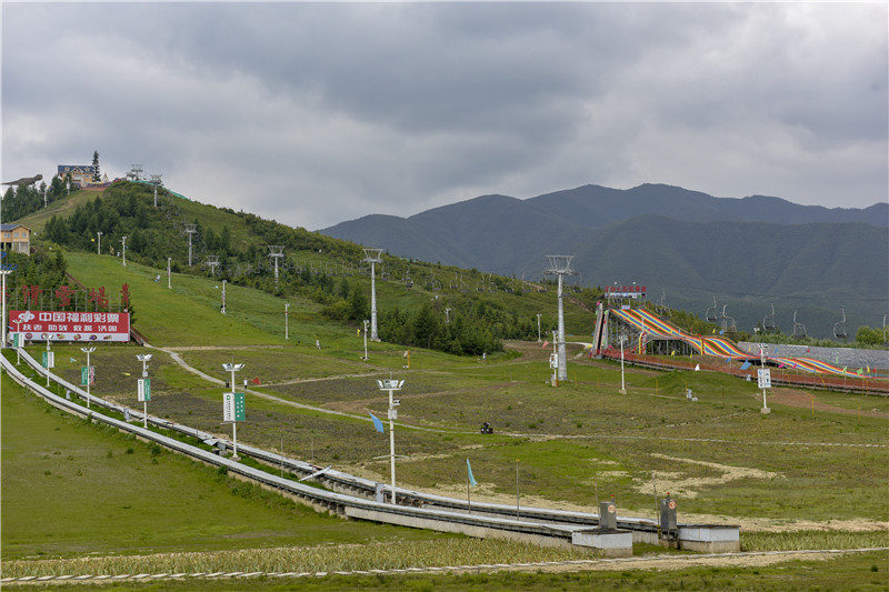 甘肅法台山景區