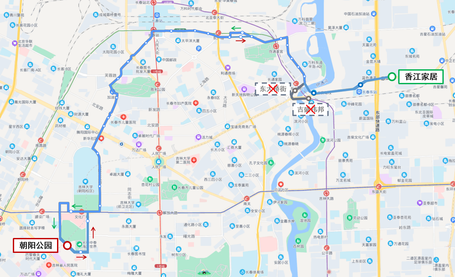 長春公交Z276路